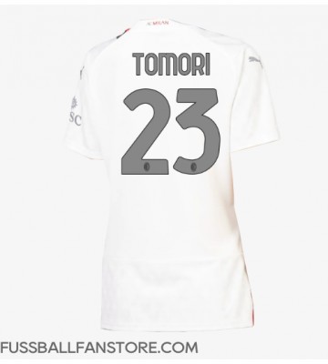 AC Milan Fikayo Tomori #23 Replik Auswärtstrikot Damen 2023-24 Kurzarm